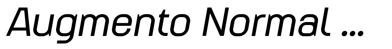 Augmento Normal Medium Italic